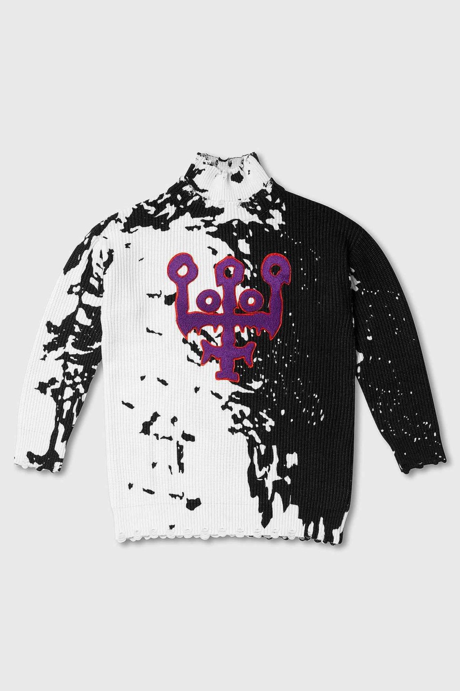 Plus KILLSTAR Knitwear | Slime Time Knit Sweater [Plus] Black