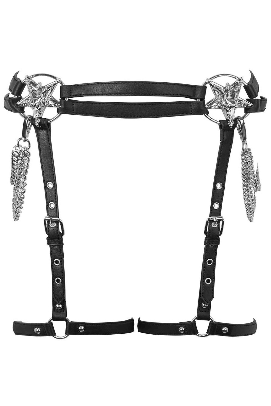 Accessories KILLSTAR Harnesses & Belts | Helreign Harness [Plus] Black