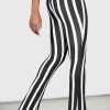 Women KILLSTAR Bottoms | Zorica Bootcut Trousers Black/White