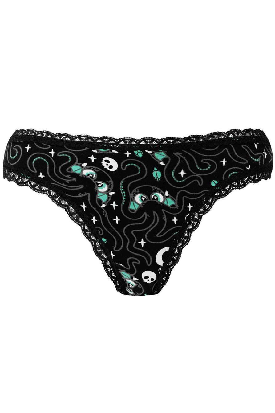 Plus KILLSTAR Intimates | Cthulhu Panty [Plus] Black