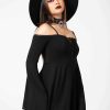 Women KILLSTAR Dresses | 4Th Dimension Dress Black