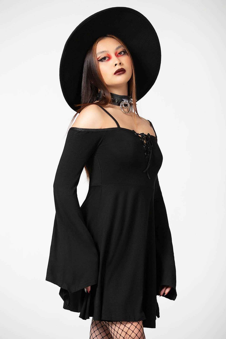 Women KILLSTAR Dresses | 4Th Dimension Dress Black