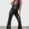 Women KILLSTAR Bottoms | Diva Moment Jumpsuit Black