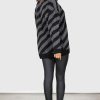 Women MGM WEDNESDAY Knitwear | Everyone'S Weird Oversized Cardigan Black