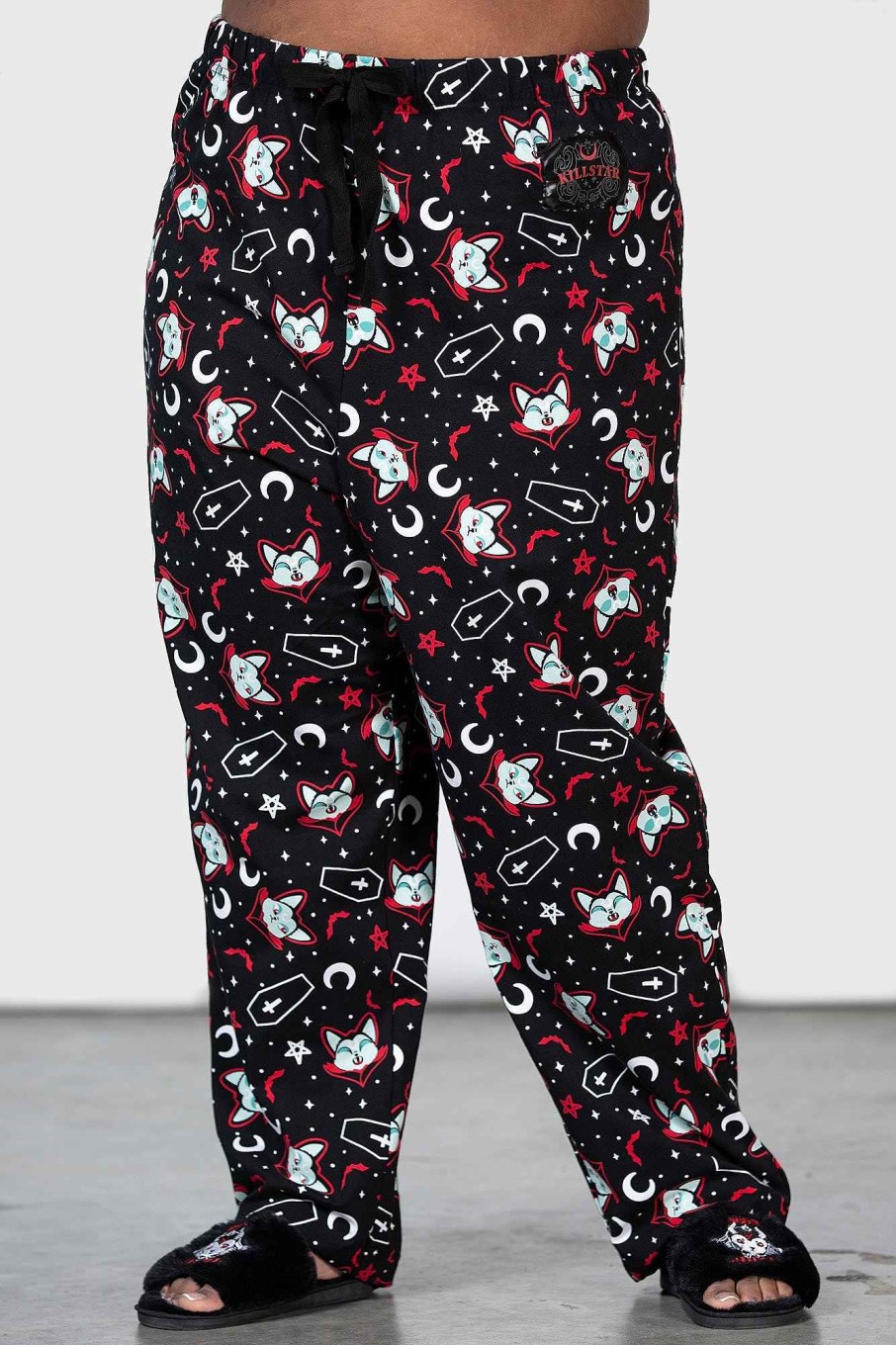 Plus KILLSTAR Loungewear | Lil Vampurr Lounge Pants [Plus] Black