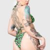 Women KILLSTAR Swimwear | Crue Bikini Green