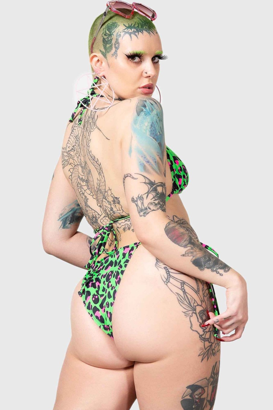 Women KILLSTAR Swimwear | Crue Bikini Green