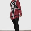 Women KILLSTAR Knitwear | Star Crux Knit Sweater Red