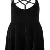 Plus KILLSTAR Dresses | Magica Skater Dress [B] [Plus] Black