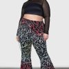 Plus KILLSTAR Bottoms | Glamour Perfection Flares [Plus] Black