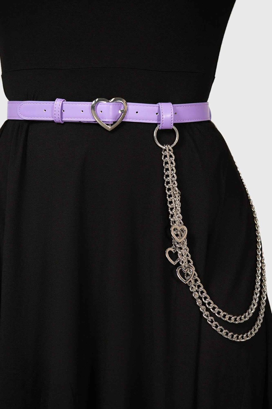 Accessories KILLSTAR Harnesses & Belts | Dollis Chain Belt Lilac