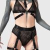 Women KILLSTAR Intimates | Tangled Panty Black