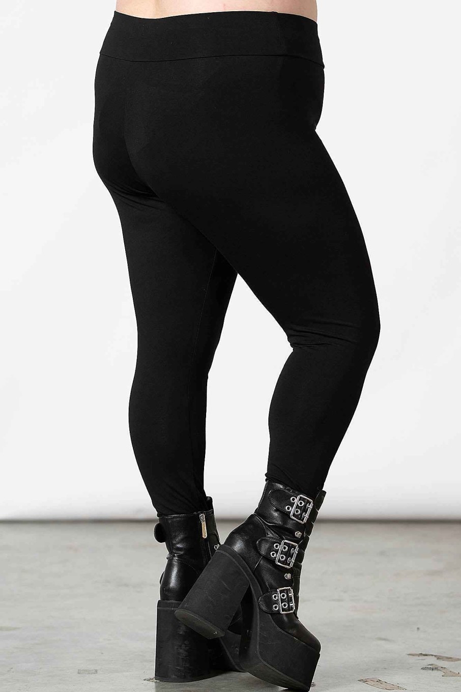 Plus KILLSTAR Bottoms | I See You Leggings [Plus] Black