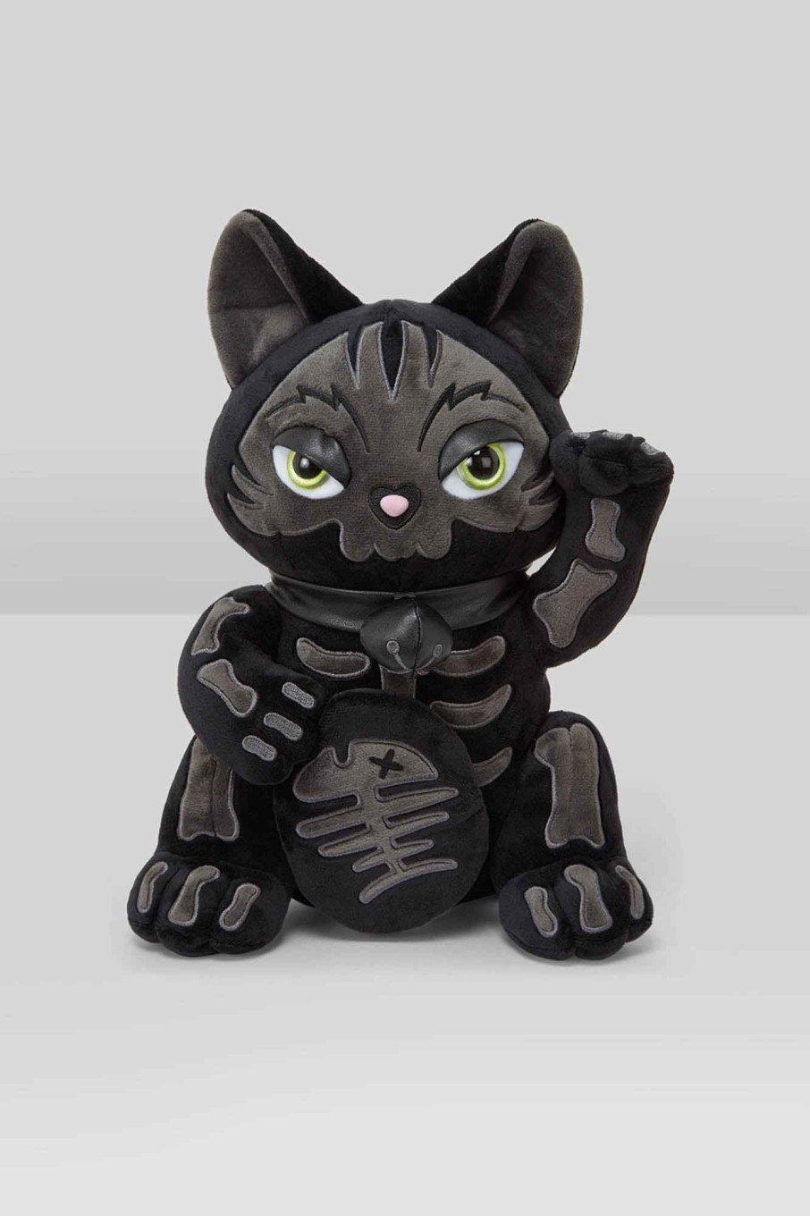 Kreeptures KREEPTURES | Maneki-Neko: Dark Rift Plush Toy Black