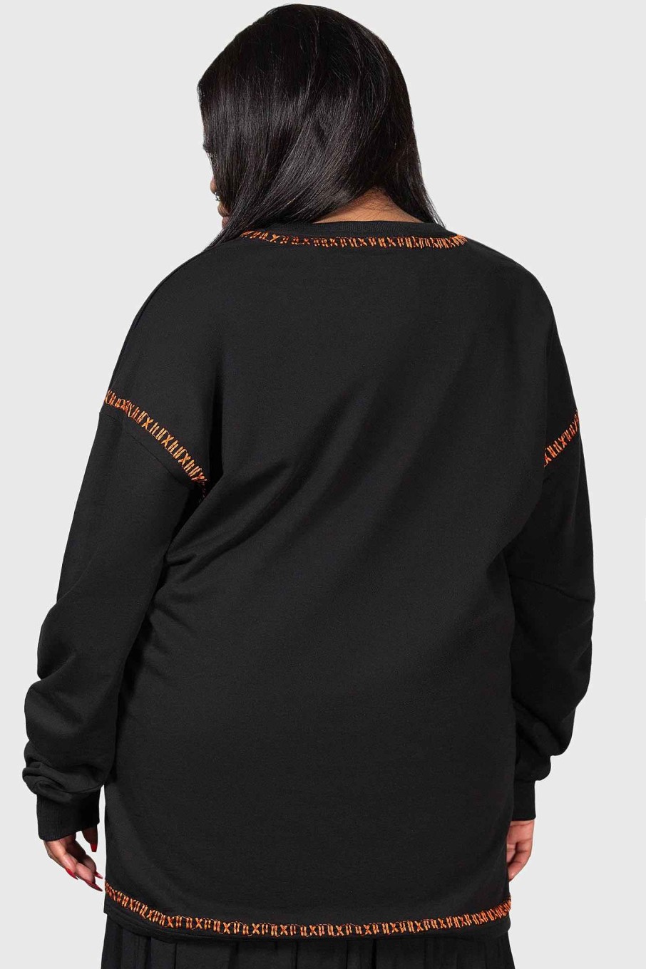 Plus KILLSTAR Knitwear | Fatality Sweater [Plus] Black