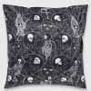 Home KILLSTAR Bedding & Cushions | Danse Macabre Double Sided Cushion Cover Black