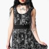 Women KILLSTAR Dresses | Spiritual Guide Skater Dress Black