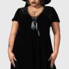 Plus KILLSTAR Dresses | Consolation Dress [Plus] Black