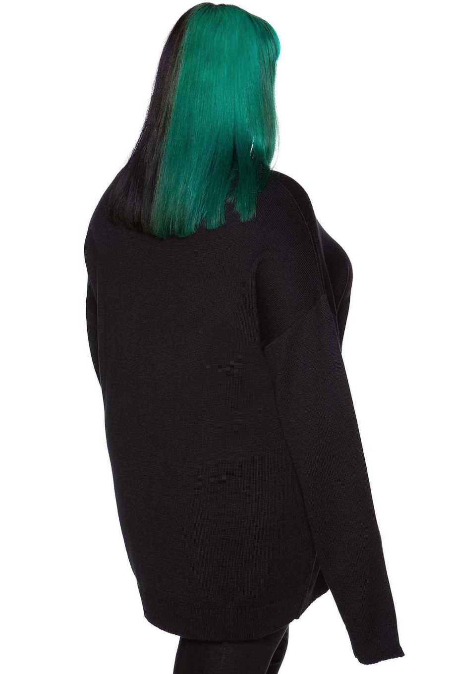 Plus KILLSTAR Knitwear | 2 The Bone Knit Sweater [Plus]