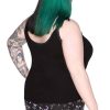 Plus KILLSTAR Loungewear | Batty Lace Cami [Plus] Black