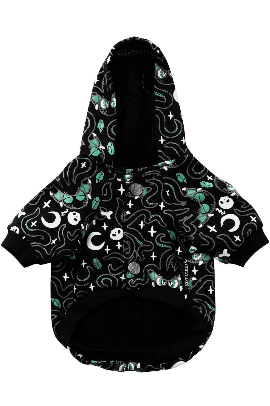 Home KILLSTAR Pets | Cthulhu Pet Hoodie Black