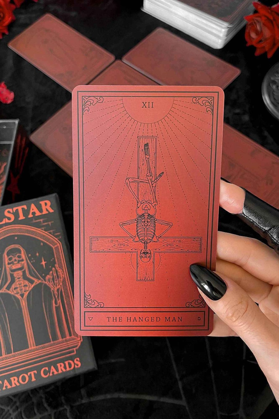 Home KILLSTAR Crystals & Divination Tools | Killstar Tarot Cards [ /Black] Red