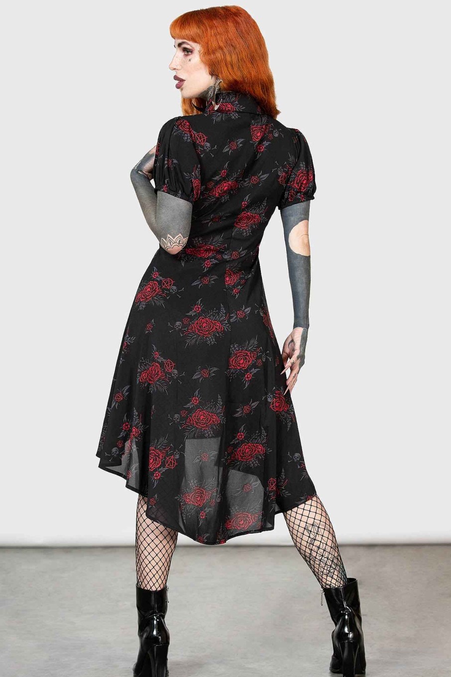 Women KILLSTAR Dresses | Pandora'S Revenge Dress Red