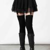 Women KILLSTAR Skirts | Yasumi Mesh Skirt Black