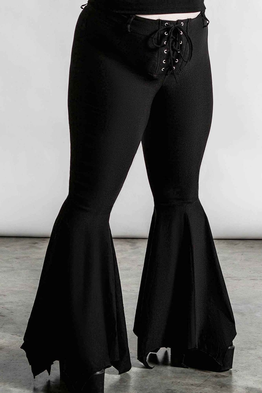 Plus KILLSTAR Bottoms | Nyte Mystic Trousers [Plus] Black