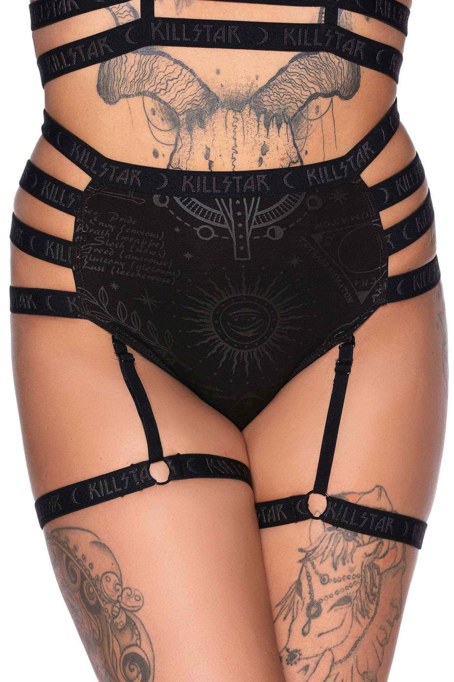 Women KILLSTAR Intimates | Sixth Sense Posing Panty Black