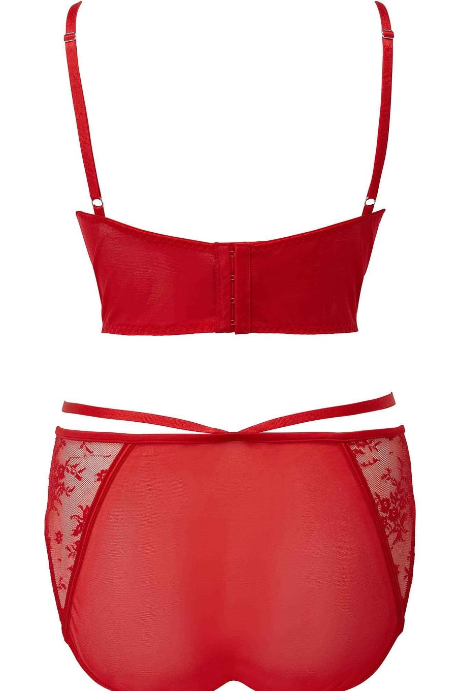 Plus KILLSTAR Intimates | Deadly Attraction Panty [Scarlet] [Plus] Red