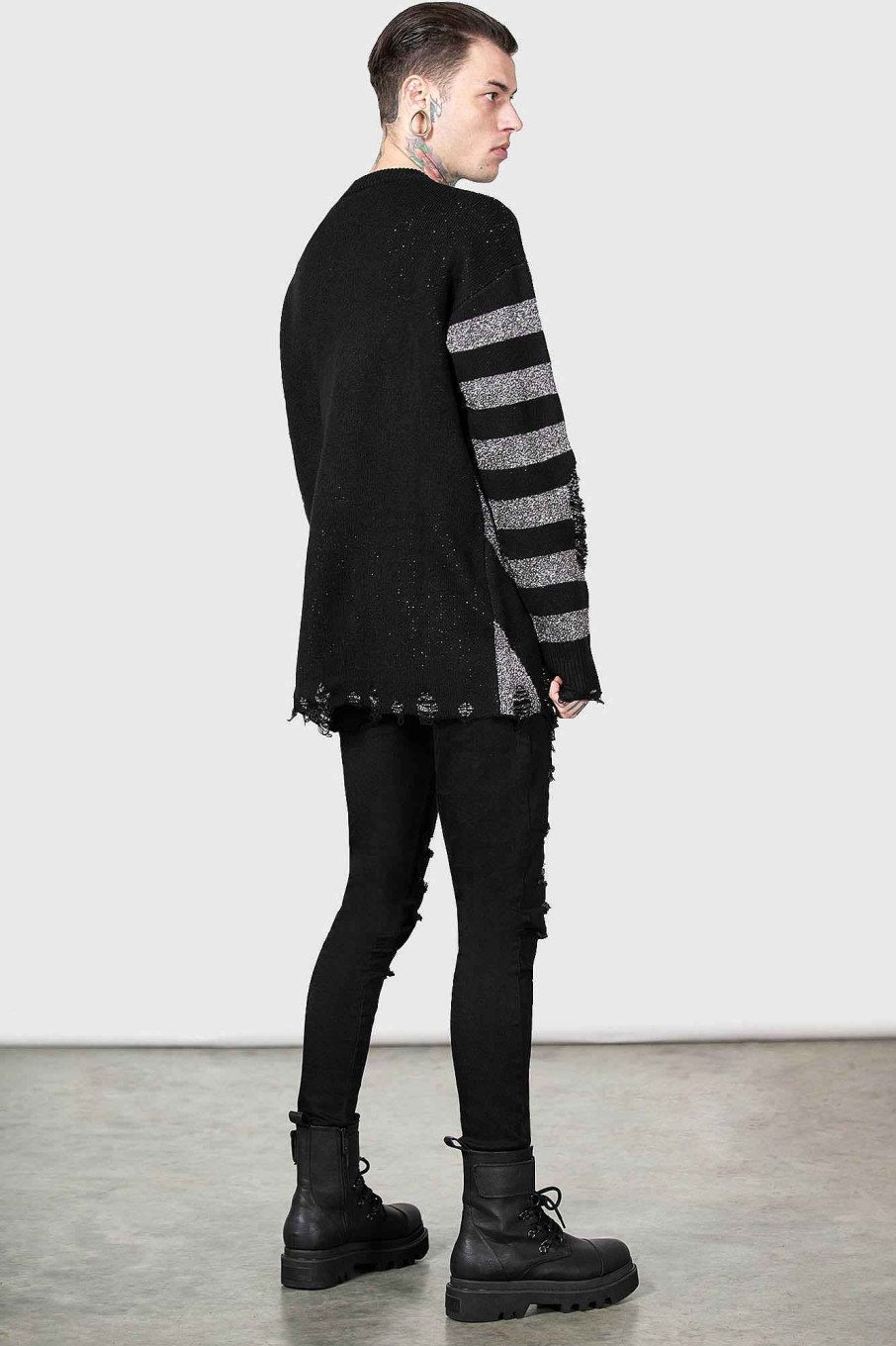 Men KILLSTAR Knitwear | Libi Sweater [B] Black