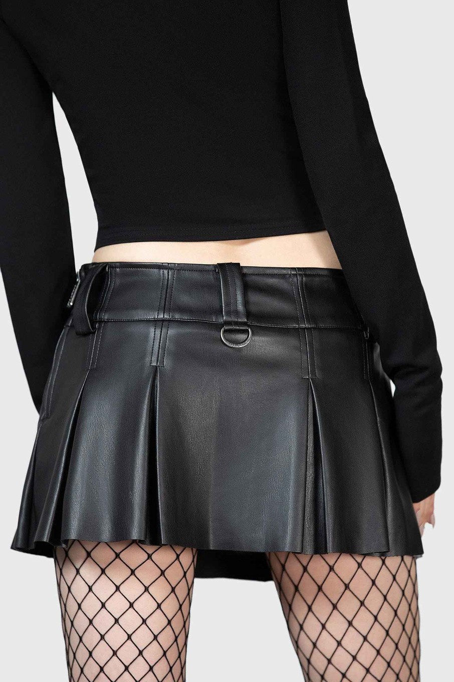 Women KILLSTAR Skirts | Sigilla Mini Skirt Black