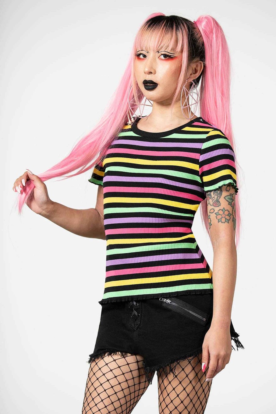 Women KILLSTAR Tops | Blair Top Rainbow