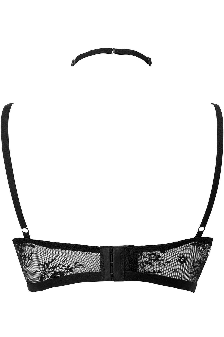 Plus KILLSTAR Intimates | Sheer Evil Bra [B] [Plus] Black