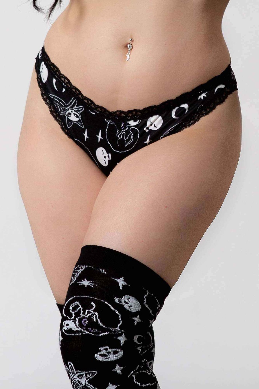 Women KILLSTAR Intimates | Purr Off Panty [B] Black