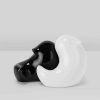 Home KILLSTAR Tableware | Boo Eek Salt & Pepper Shakers Black/White