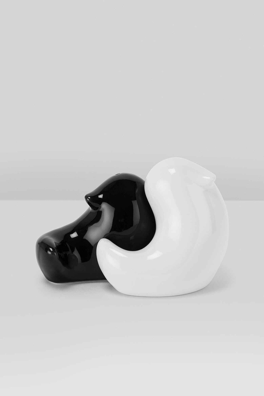 Home KILLSTAR Tableware | Boo Eek Salt & Pepper Shakers Black/White