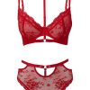 Women KILLSTAR Intimates | Sheer Evil Bra [Scarlet] Red