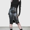 Women KILLSTAR Skirts | Darkest Myth Pencil Skirt Black