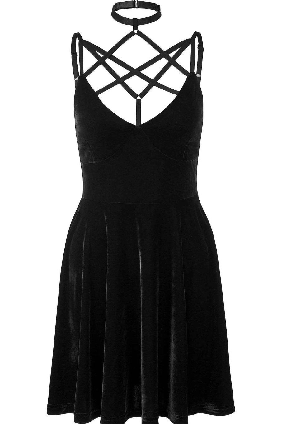 Women KILLSTAR Dresses | Magica Skater Dress [B] Black