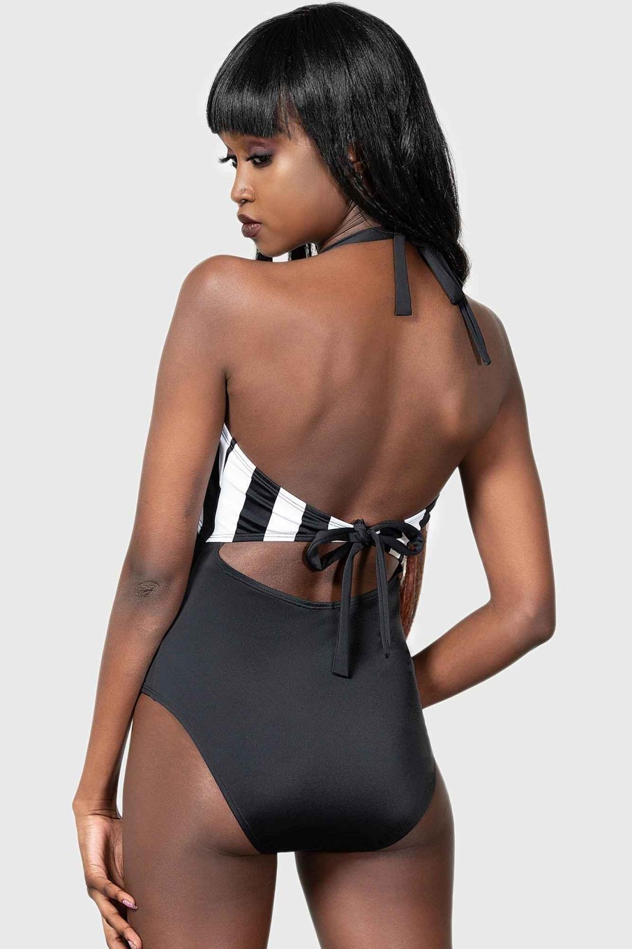 Women KILLSTAR Swimwear | Pollienar Swimsuit Black