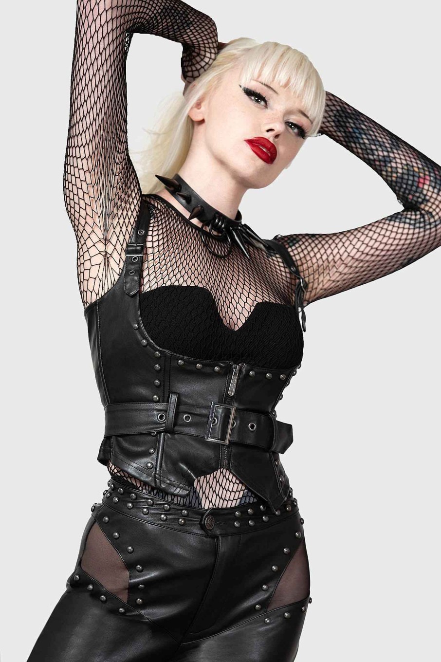 Accessories KILLSTAR Harnesses & Belts | Malapas Underbust Corset Black