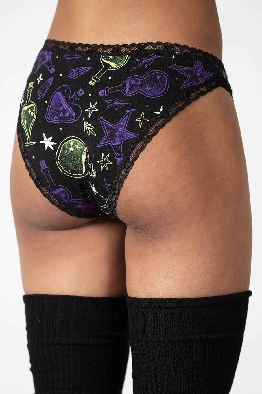 Women KILLSTAR Intimates | Magic Night Panties Black