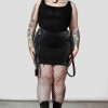 Plus KILLSTAR Co-Ords | Carmilla Mini Skirt [Plus] Black