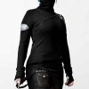 Women KILLSTAR Tops | Arch Angelz Masked Top Black