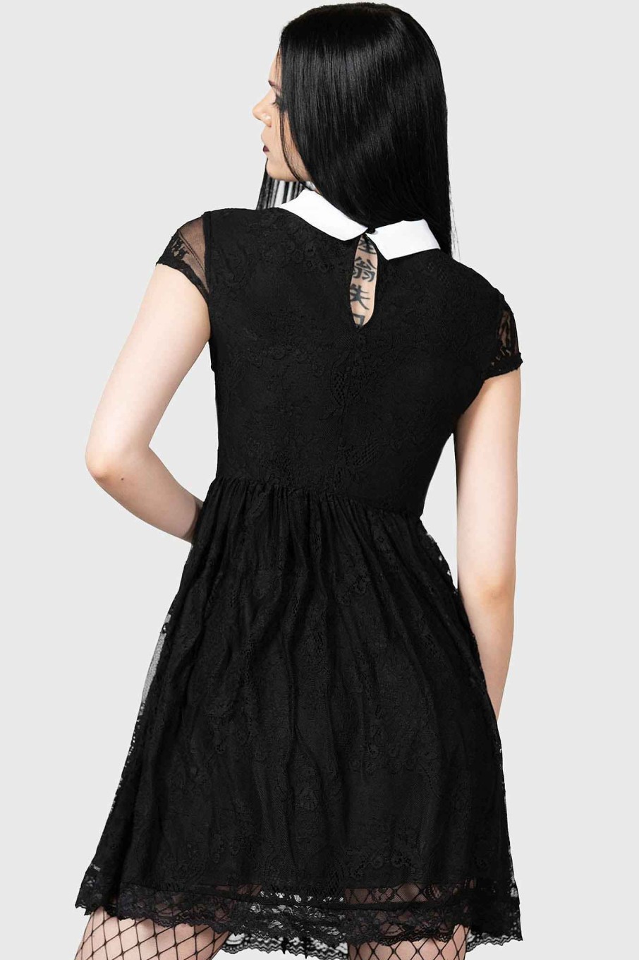 Women KILLSTAR Dresses | Dreadful Babydoll Dress Black