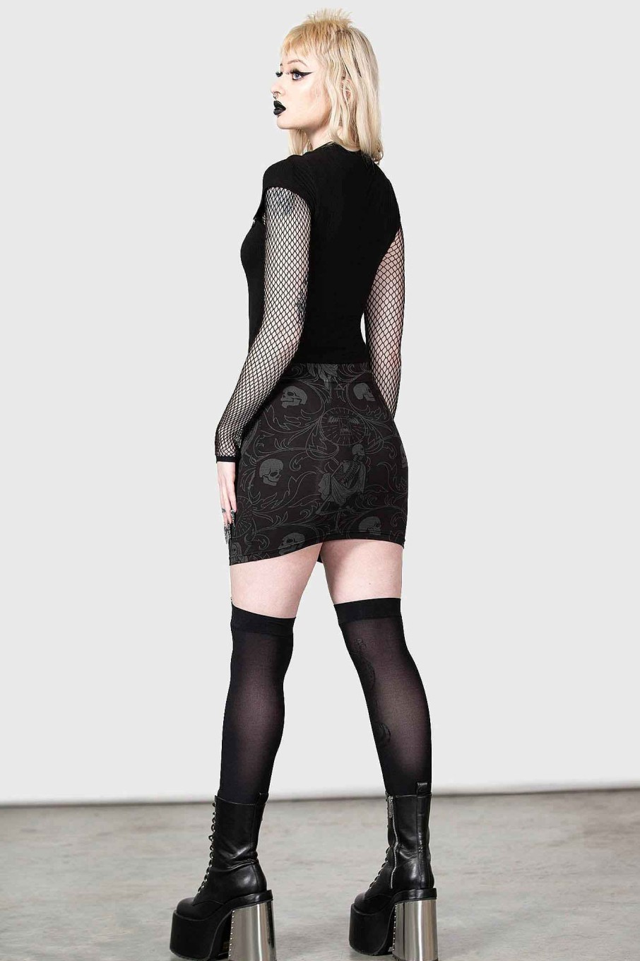 Women KILLSTAR Skirts | Danse Mini Skirt Black