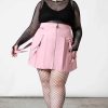 Plus KILLSTAR Bottoms | Blaire B*Tch Mini Skirt [Pastel ] [Plus] Pink