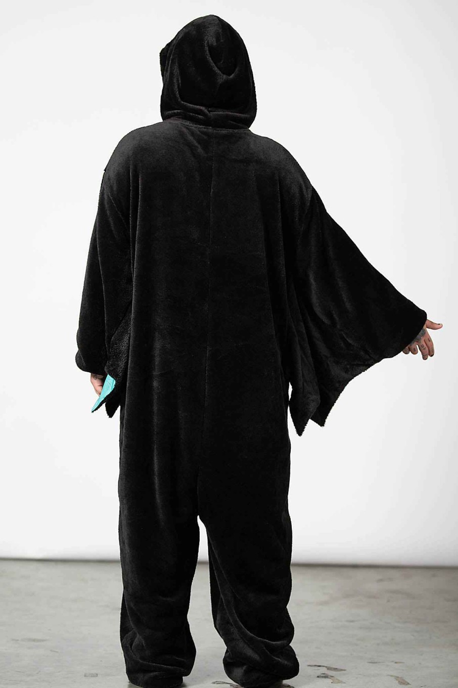 Plus KILLSTAR Loungewear | Cthulhu Onesie [Plus] Black